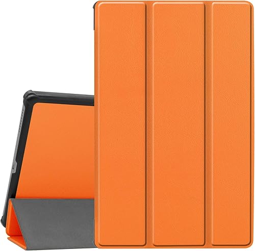 Vista 5 de Funda para Lenovo Tab M10 FHD Plus, ligera, con triple soporte, con función de encendido y apagado automático para Lenovo Tab M10 FHD Plus