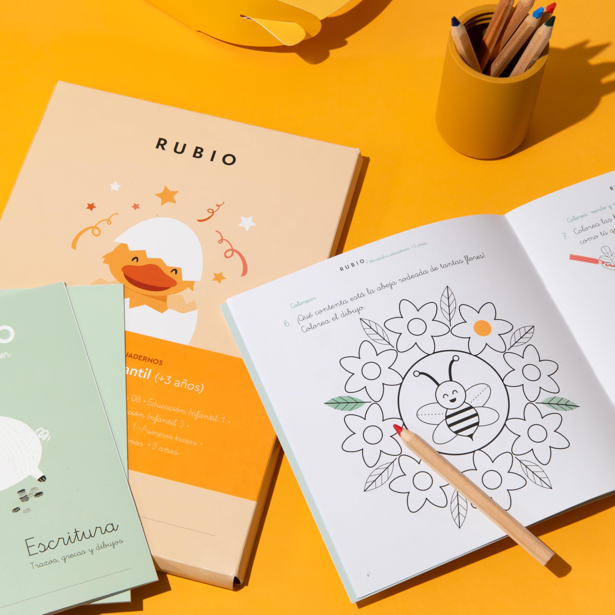 Pack Rubio Educación Infantil +3 años. Contiene 10 cuadernos. (PACKS ESCOLARES)