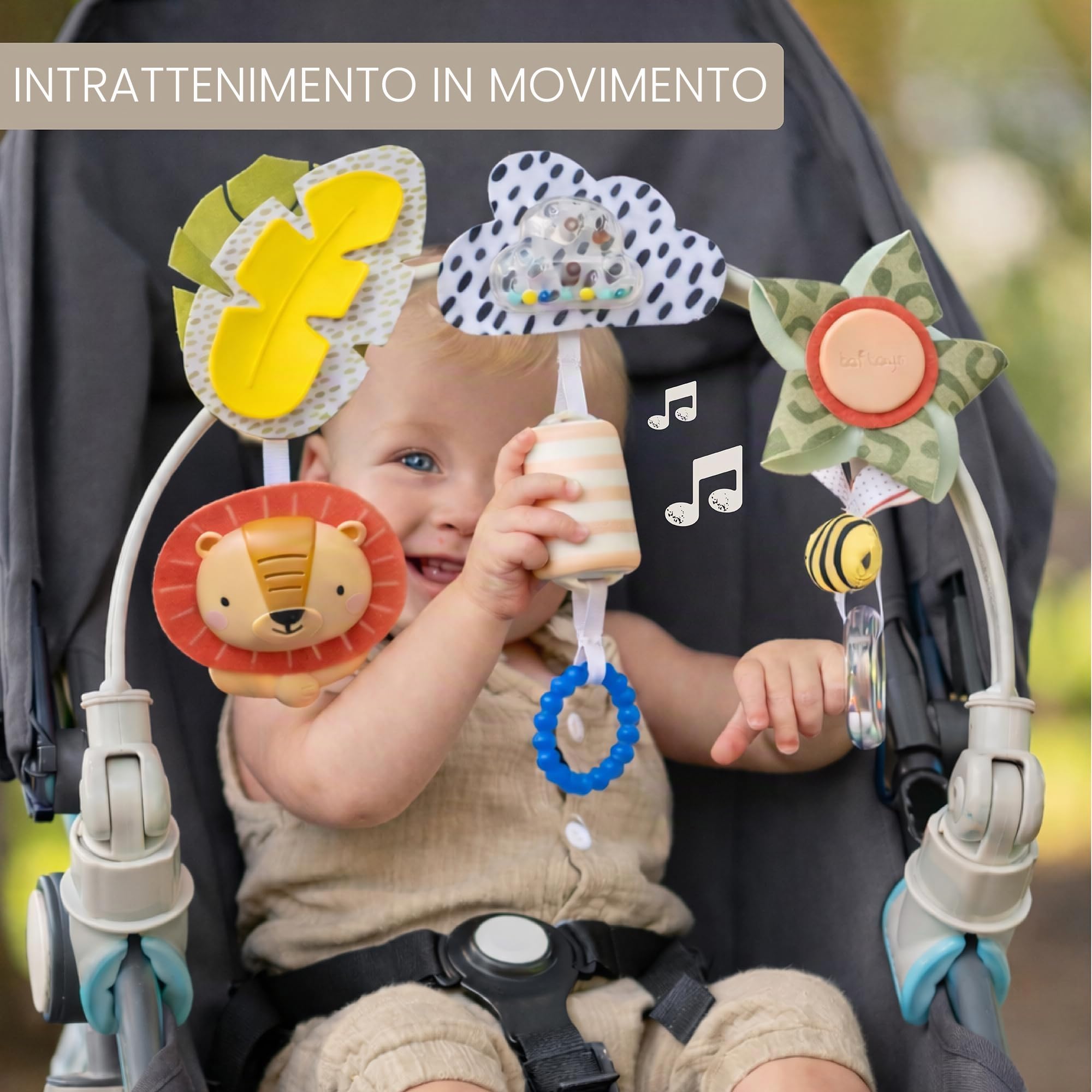TAF TOYS 12795 - Arco per passeggino Savana