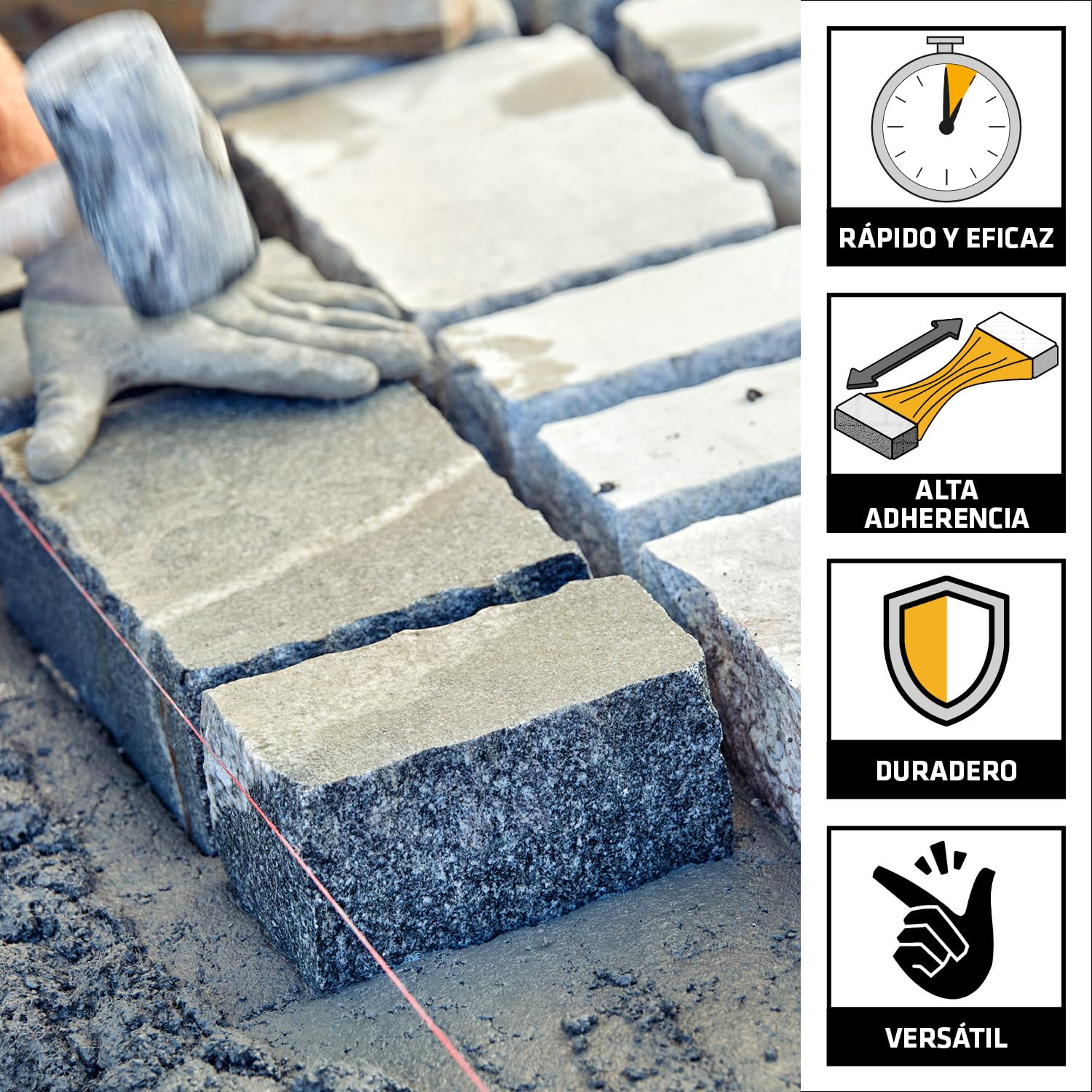 SIKA - Mortero - Sika Fastfix - Gris - deal para carreteras con tráfico, zonas peatonales, aparcamientos y entradas de vehículos, calles, jardines y paisajismo - 25g
