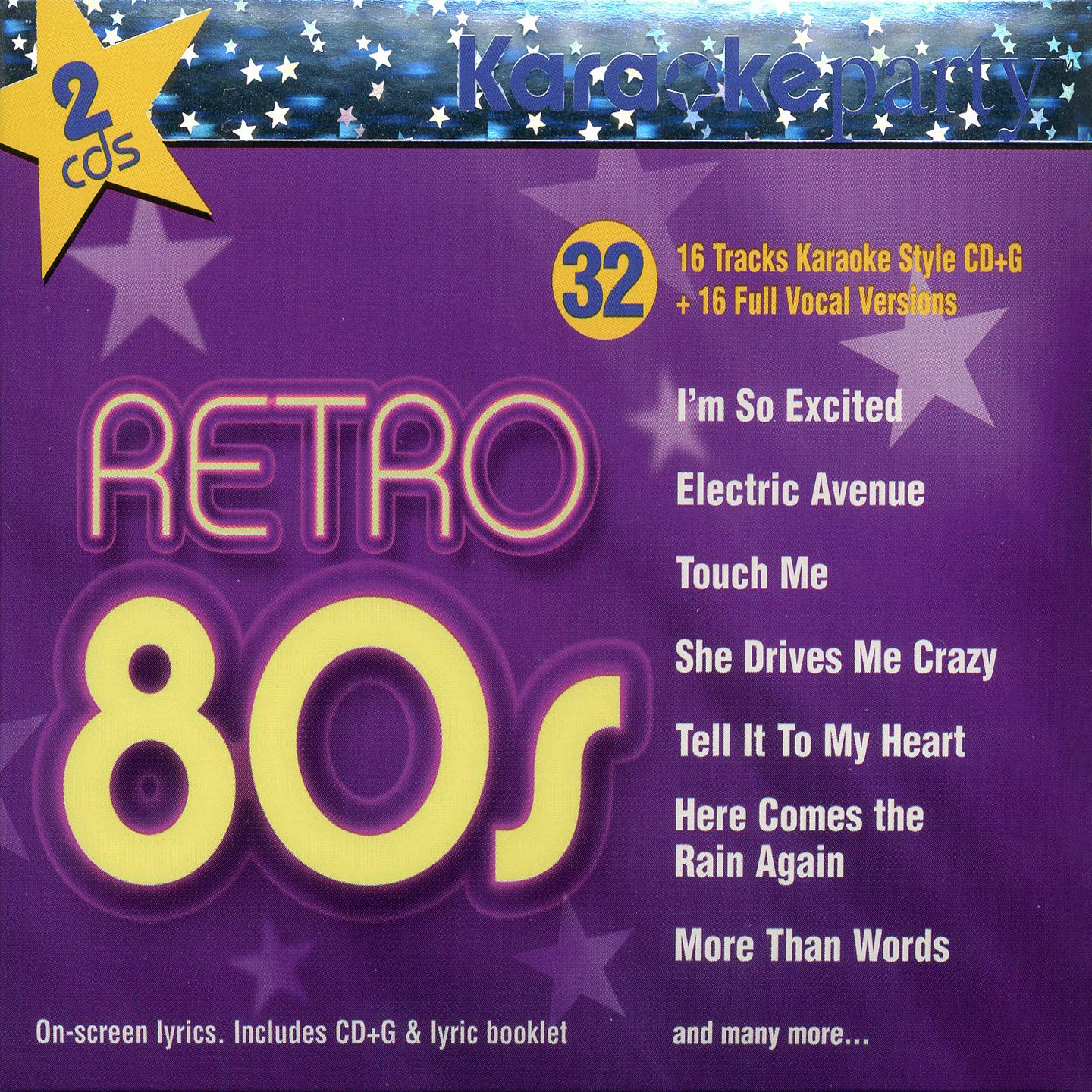 Karaoke Party: Retro 80s [Audio CD] Various Artists