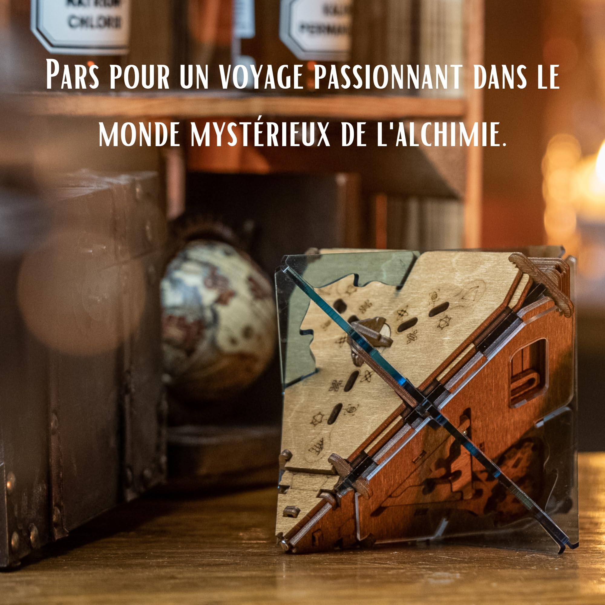Puzzle Potato - Anti-gravité - Puzzle Escape Room Jeu - Boîte à Puzzles - Puzzle 3D - Casse-tête mécanique en boîte - Jeu de réflexion pour Adultes