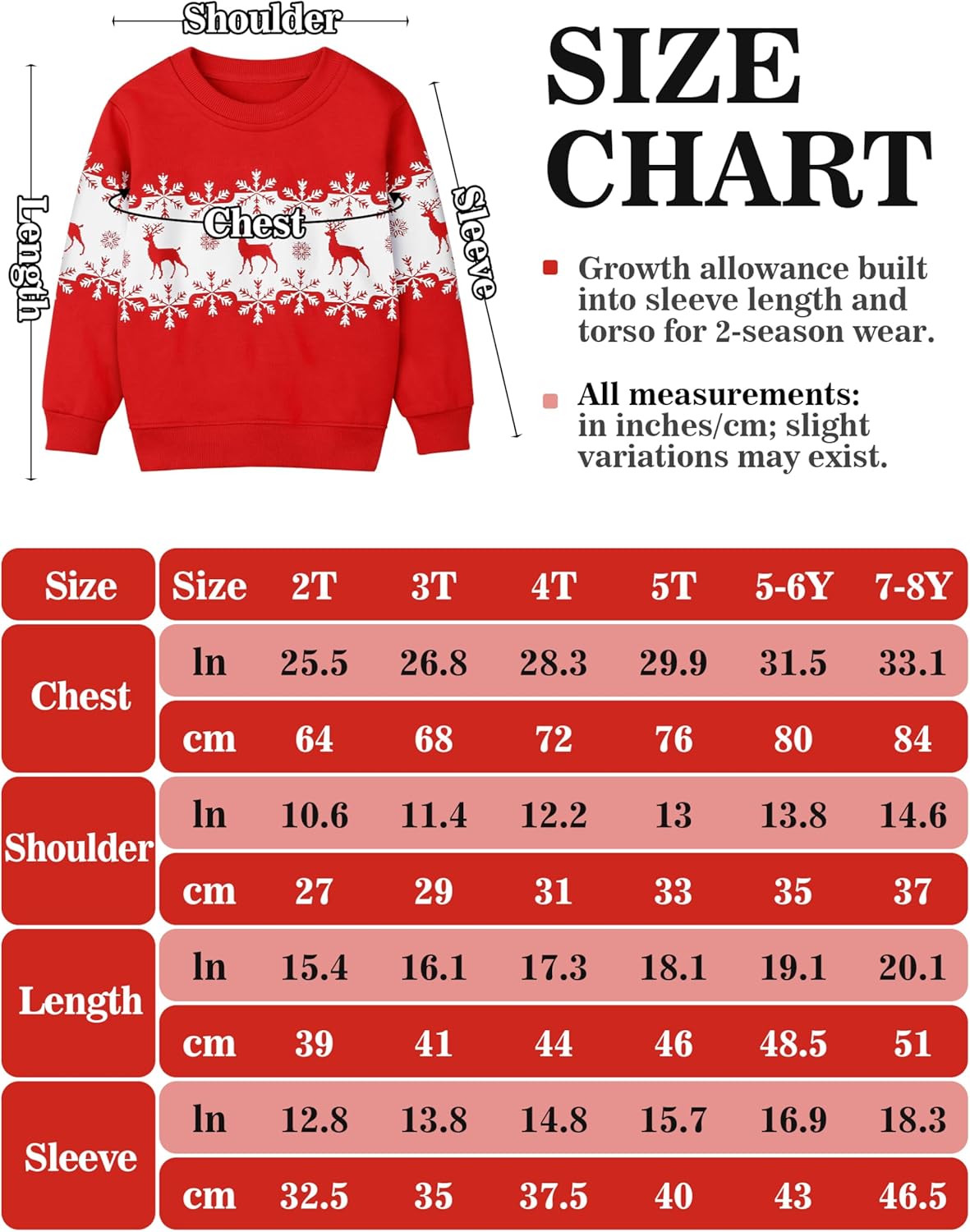 Resinta Toddler Boys Christmas Sweatshirts Boys Xmas Clothing Kids Long Sleeve Cotton Pullover Tops for Holiday Party - Image 4