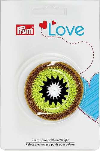 Prym Love Pin Cushion - Cojín de pines, diseño de kiwi, color verde