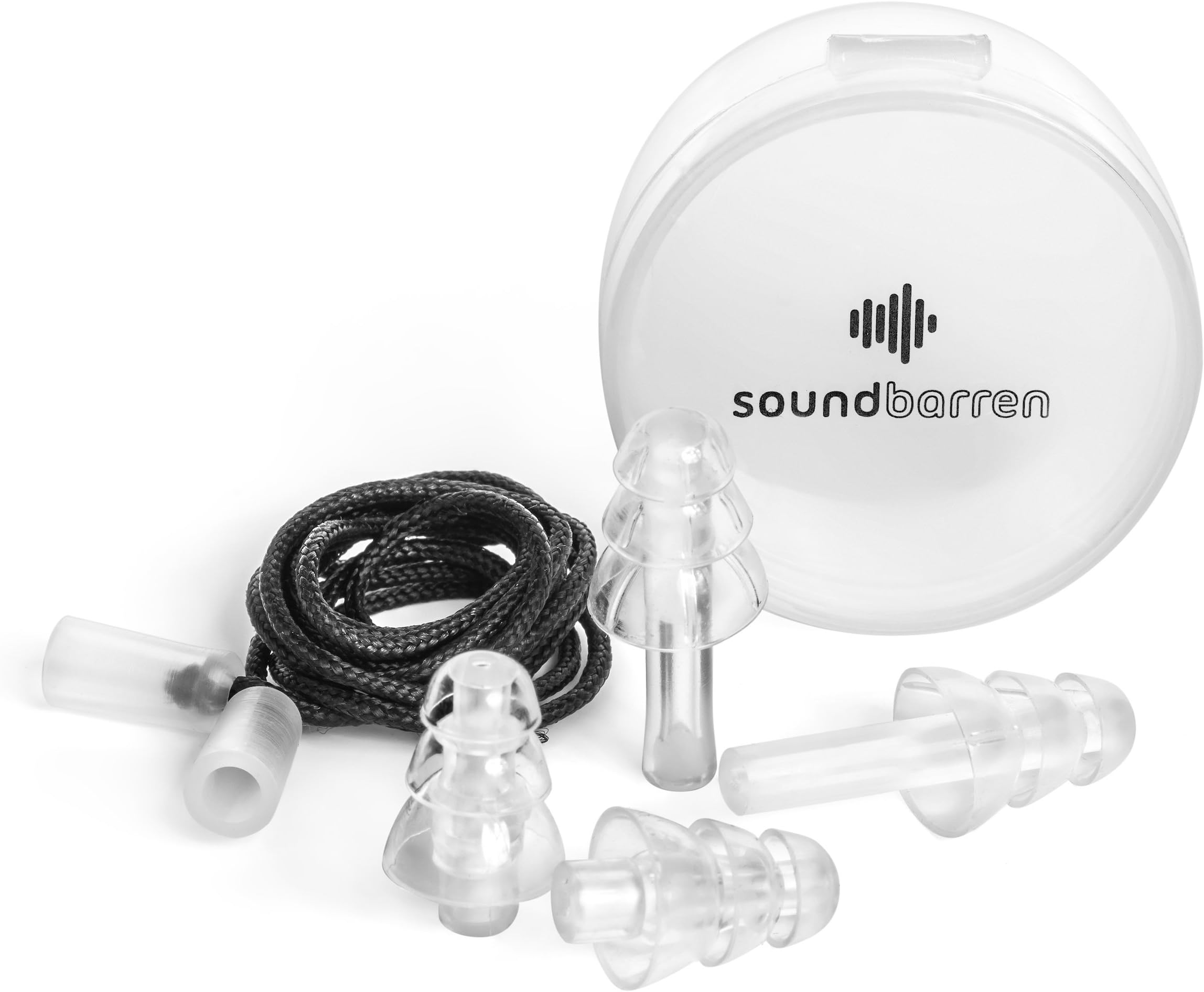 28dB Hearing Protection Ear Plugs, 1 Reusable Pair
