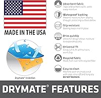 Vista 9 de Drymate Tapete para cafetera, (accesorio de barra de estación de café) protege las encimeras de cocina de derrames, manchas y arañazos, absorbente