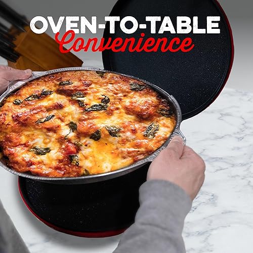 Miniatura 5 de Bandeja de inserción para máquina de pizza de 13 pulgadas para horno de pizza de encimera de 12 pulgadas, máquina para hacer pizza interior para el