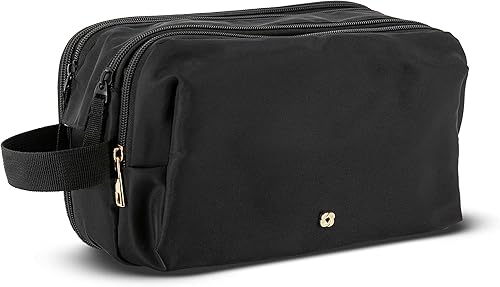 Samsonite Top Zip Deluxe Kit de viaje, talla única, negro, Negro -, Samsonite Top Zip Deluxe Kit de viaje, talla única, negro