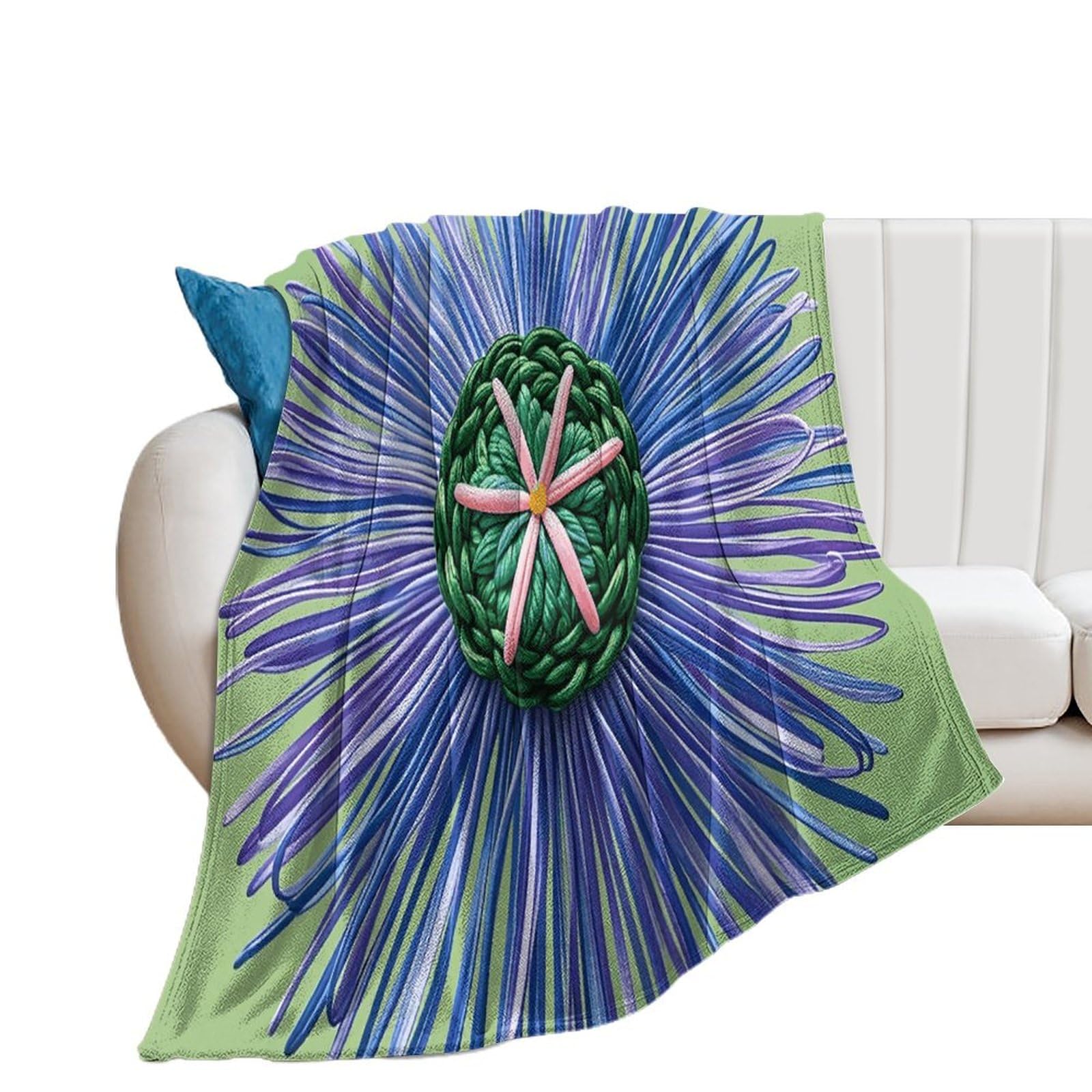 Couverture en flanelle douce légère chaude pour lit canapé toutes saisons 167x228