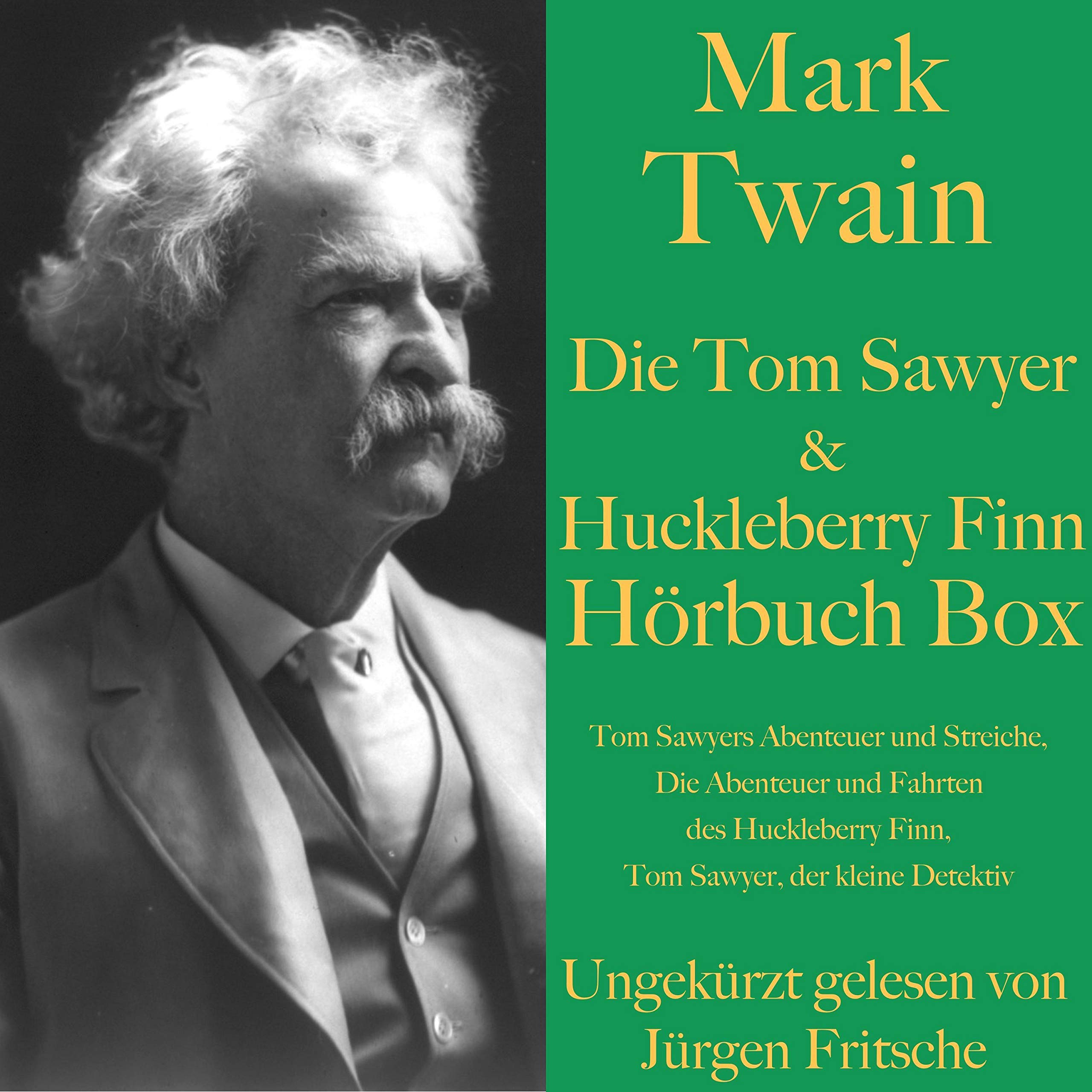 Cover art for Die Tom Sawyer & Huckleberry Finn Hörbuch Box