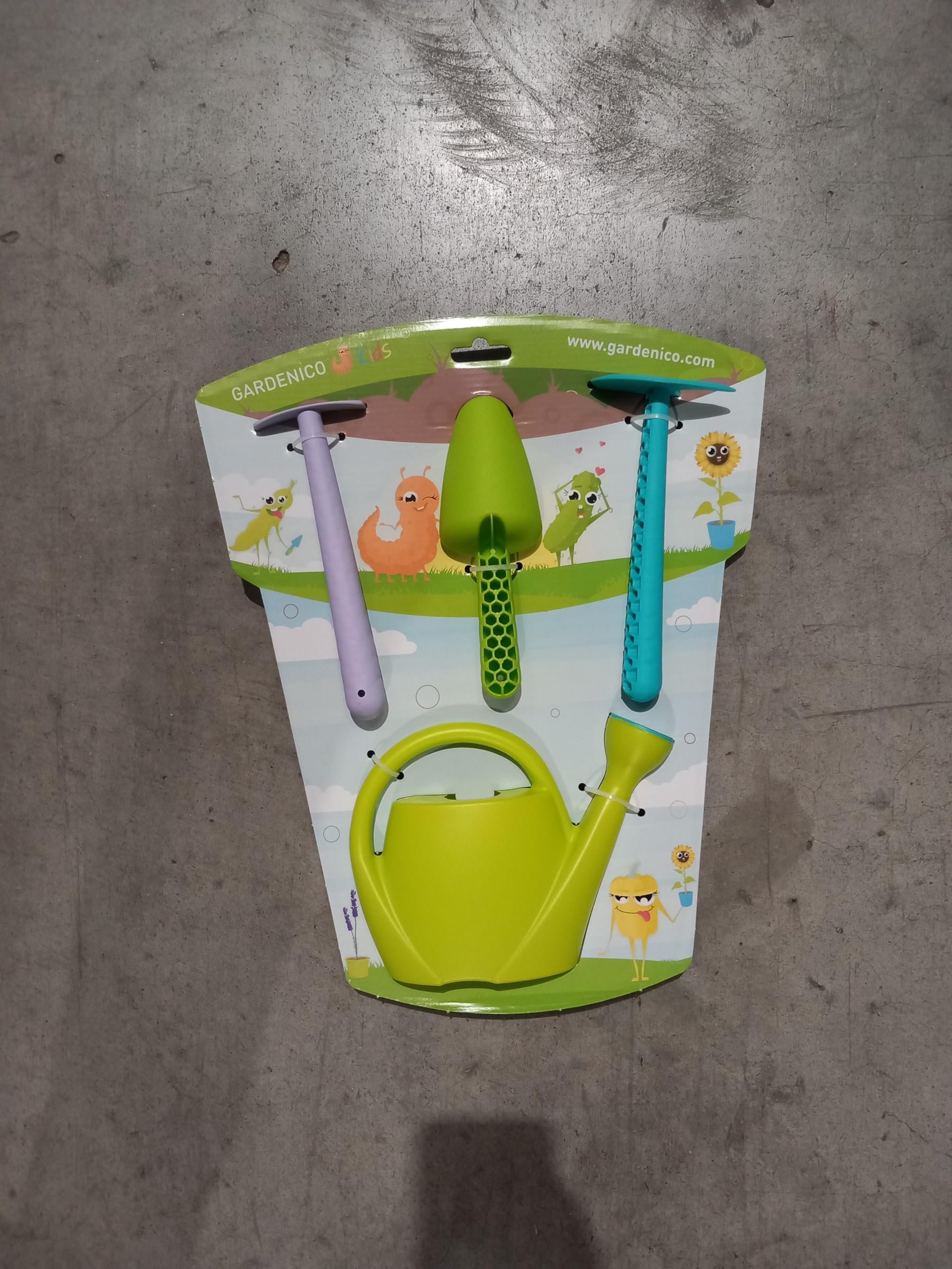 Kit de jardinage, Kit d'outils de jardinage pour enfants, 4 outils | Kit de jardinage, pots de fleurs et outils de jardinage | Jardin pour enfants, à partir de 3 ans |