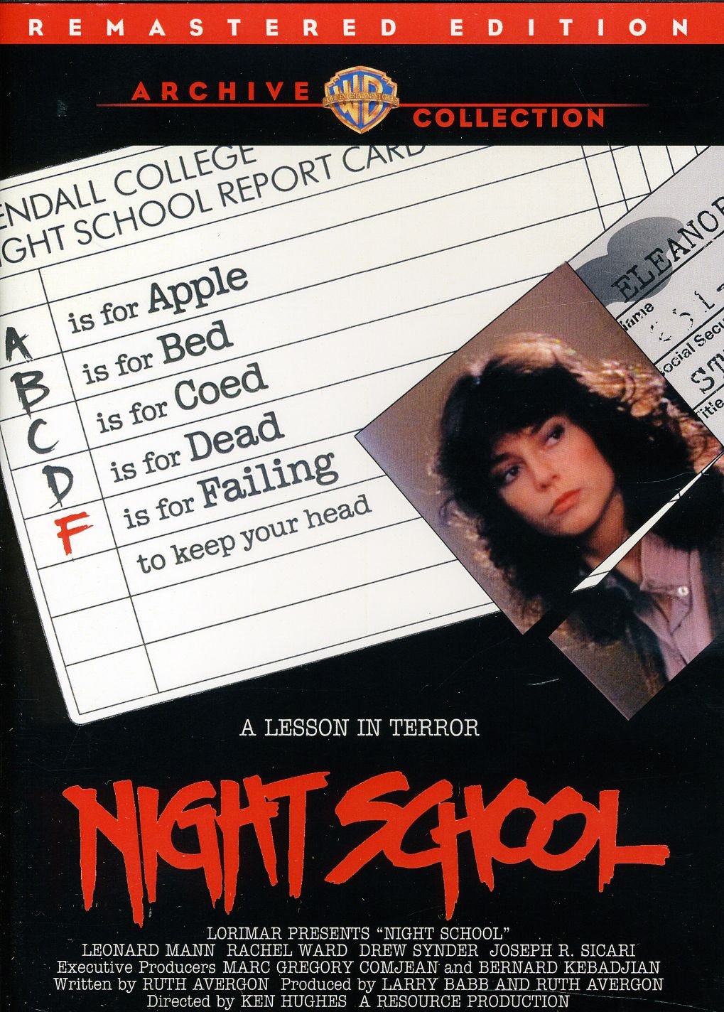 Night School DVD importación de Reino Unido versión original para cinéfilos