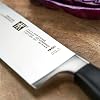 Zwilling Four Star Chef's Knife, Stainless Steel, Black