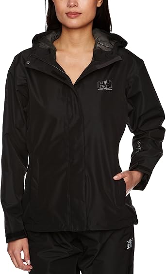 Helly hansen black rain jacket Clearance