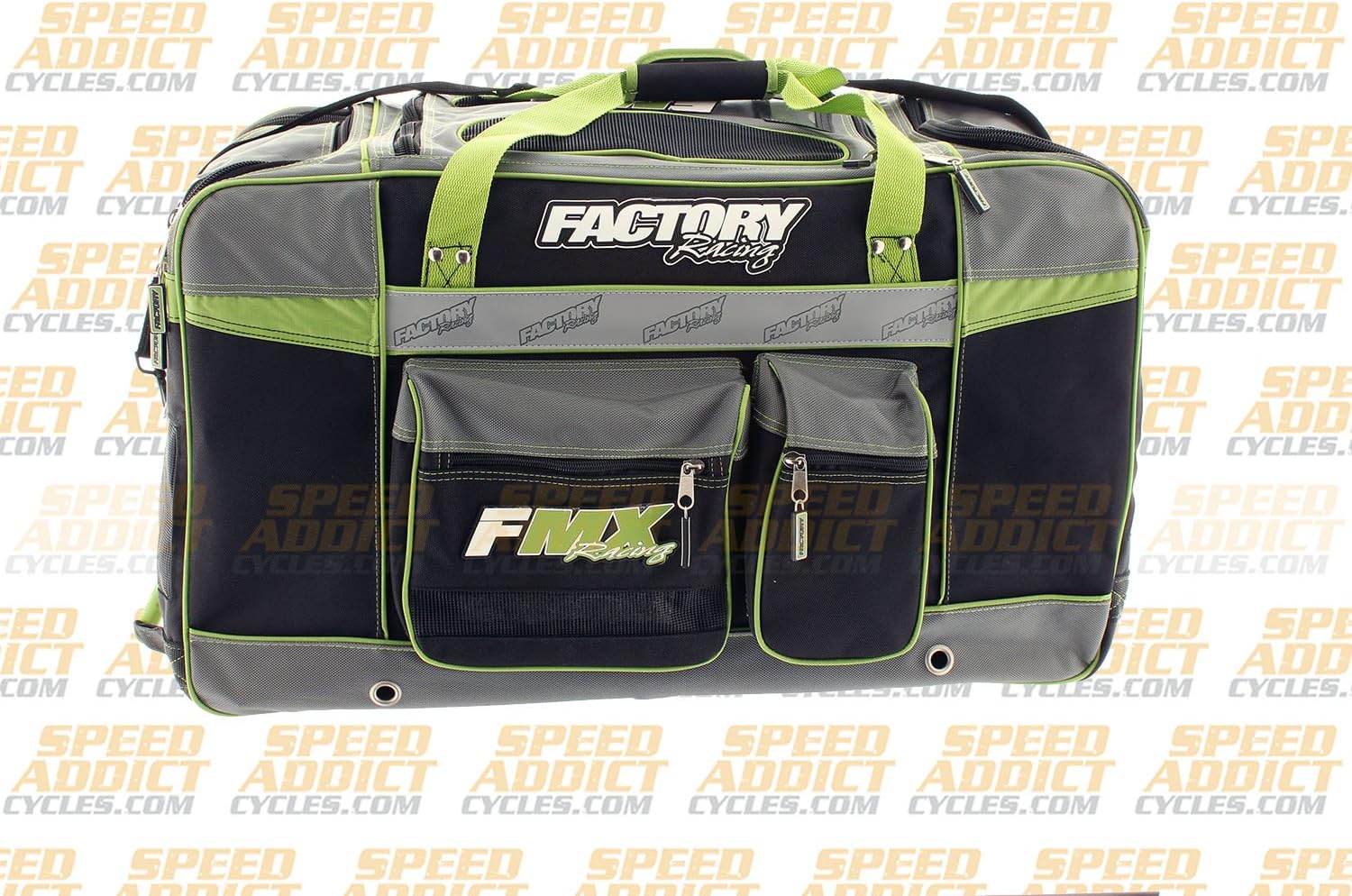 Factory FMX Motorcross Gear Bag XLarge Green : Automotive