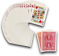 Vista 13 de Ted's Sterling Magic Kit de truco de bicicleta unidireccional con 52 tarjetas idénticas, corazones de espalda roja (Queen)