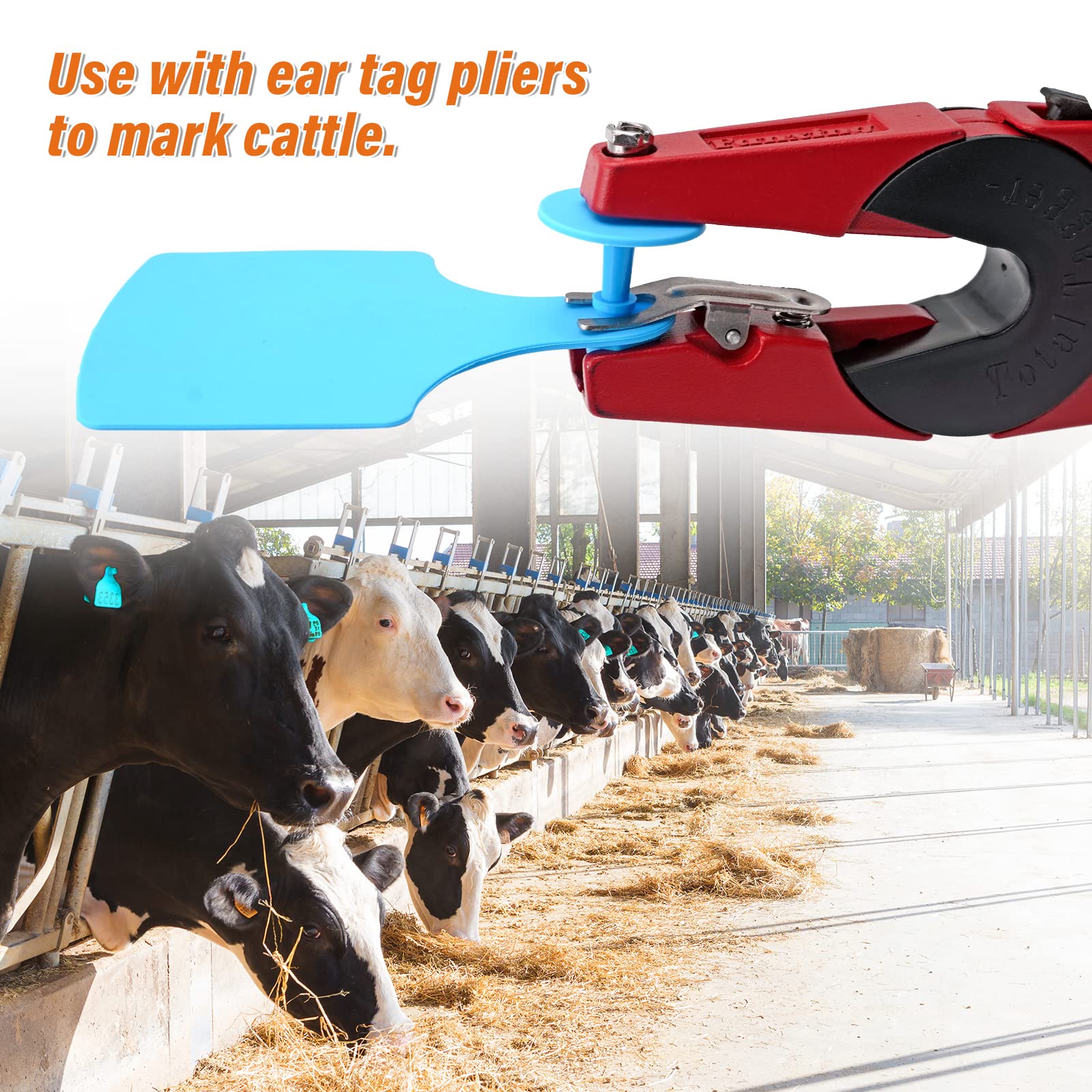 100 Marchi Auricolari Per Animali - TPU Atossico, Per Bovini, Capre, Maiali - Foto 6