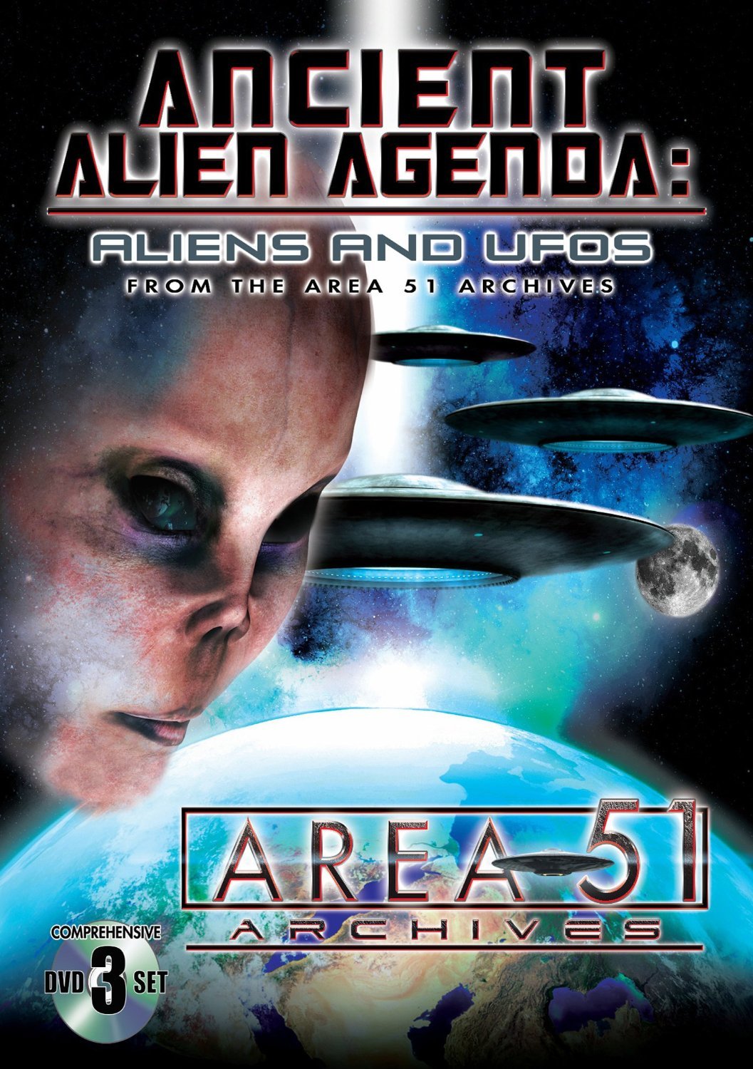 Ancient Alien Agenda: Aliens and UFOs from the Area 51 Archives (3 discs) [DVD] [2012]