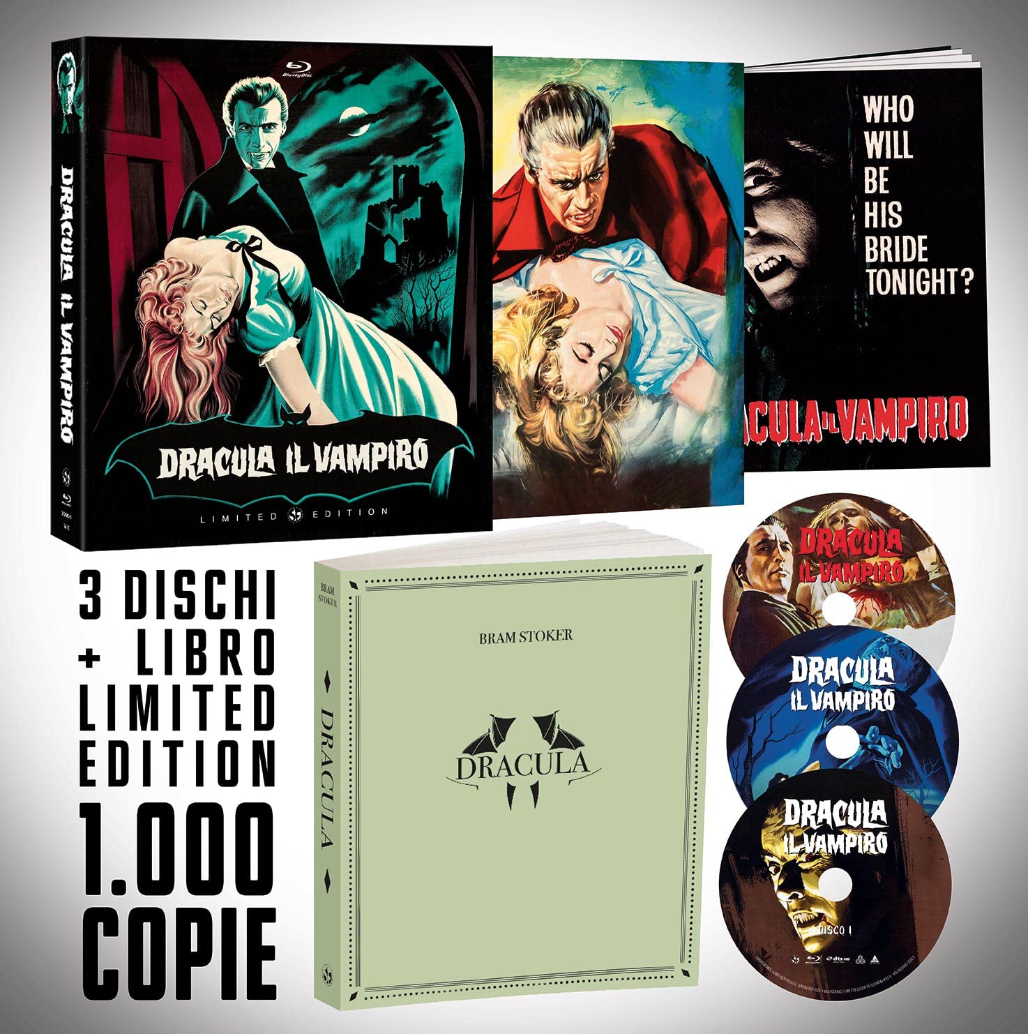 Dracula Il Vampiro (Spec.Edit.) ( Box 2 Br+Cd) (Edizione Limitata Numerata)