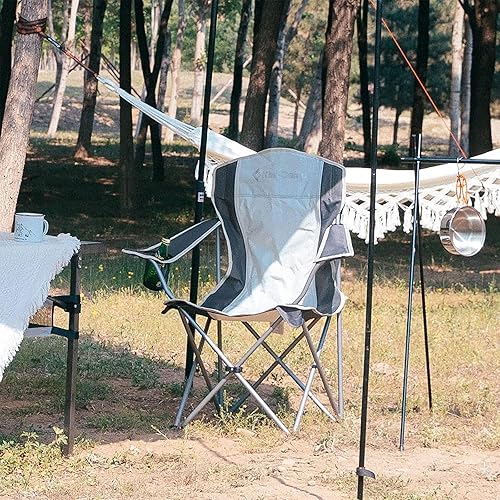 Miniatura 2 de KingCamp Sillas de camping Sillas deportivas para adultos
