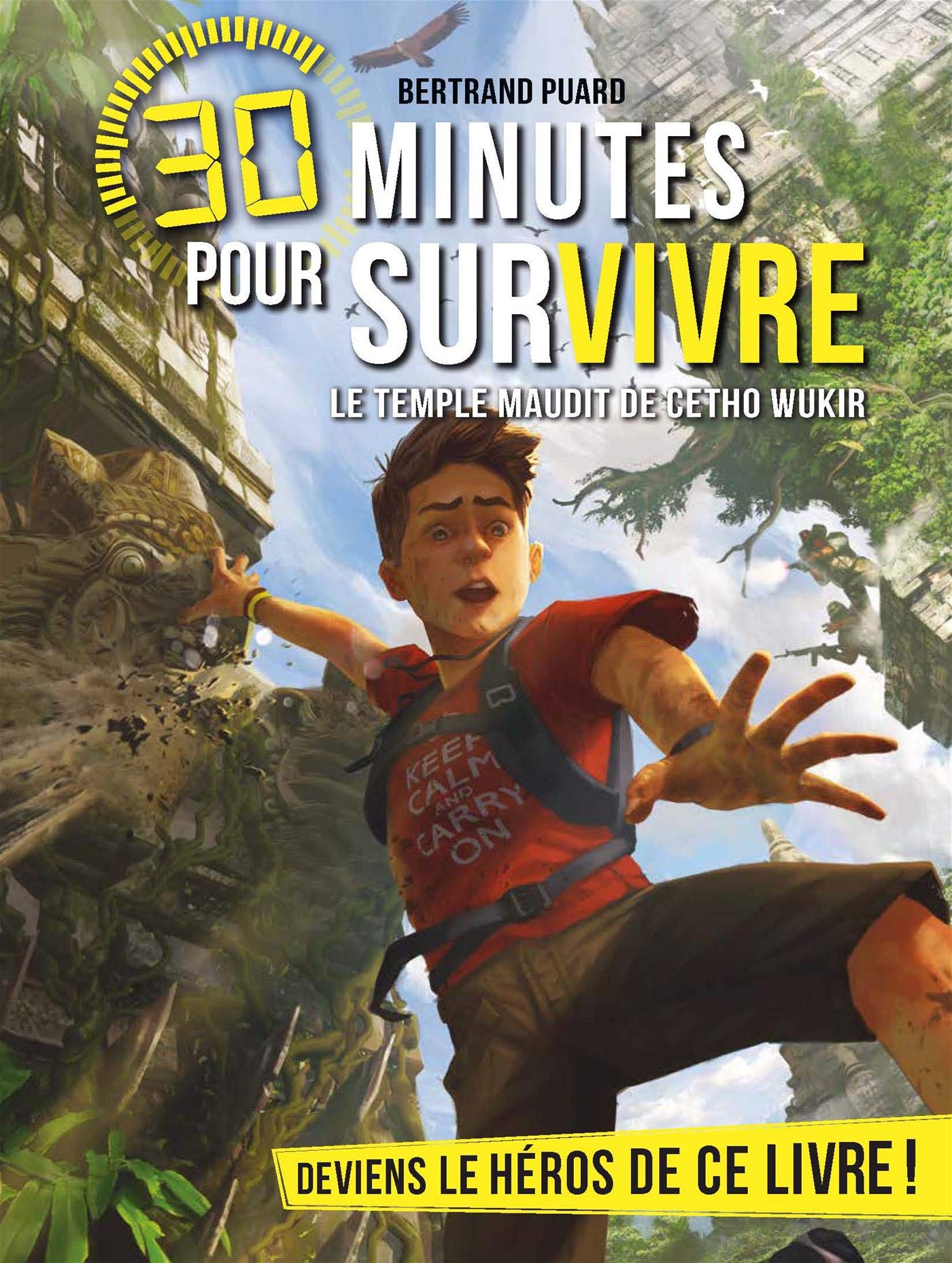 LE TEMPLE MAUDIT DE CETHO WUKIR T7: 30 minutes pour survivre - tome 7