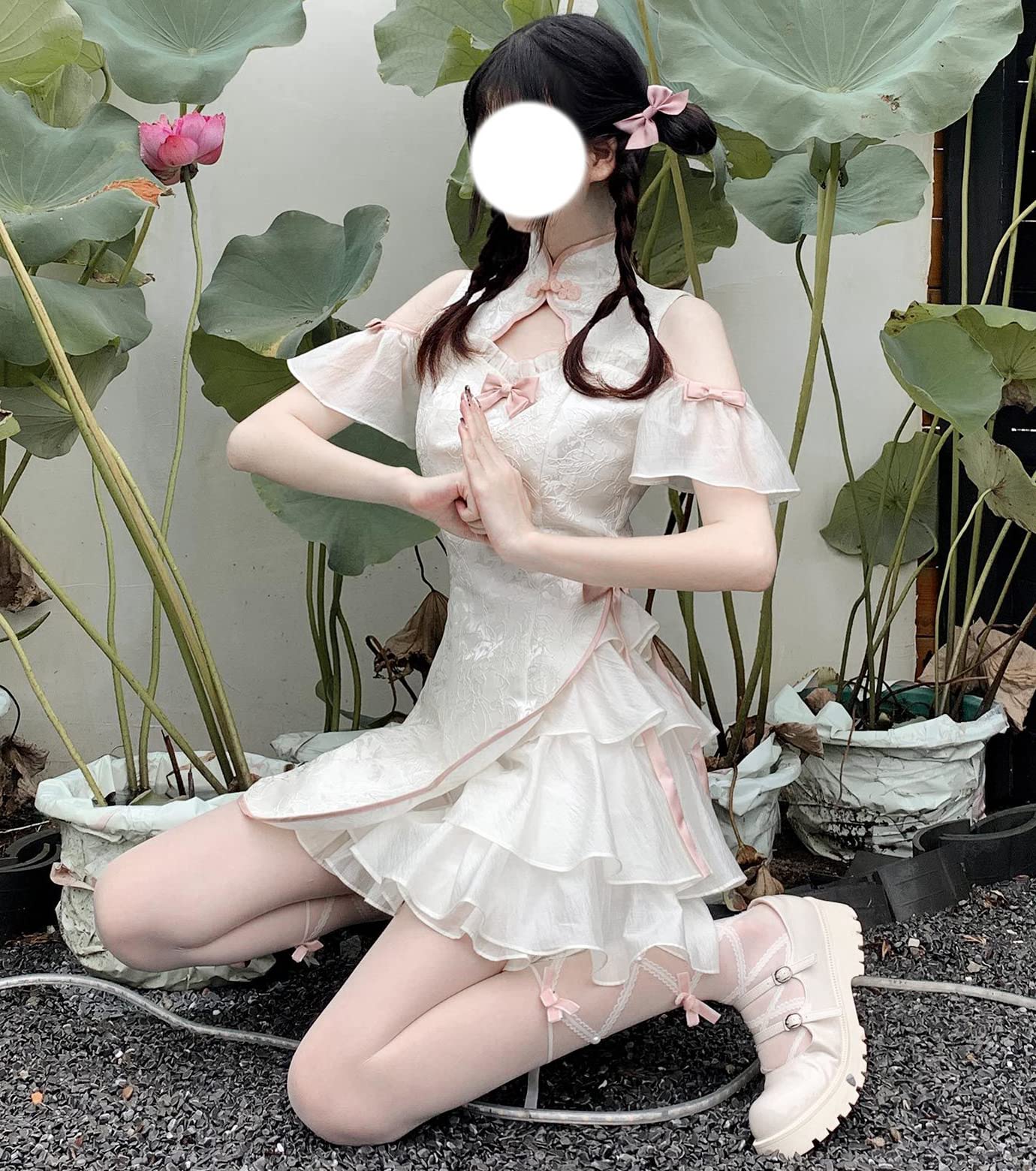 Amazon.co.jp: 【ニャンコの爪】チャイナドレス セクシー コスプレ