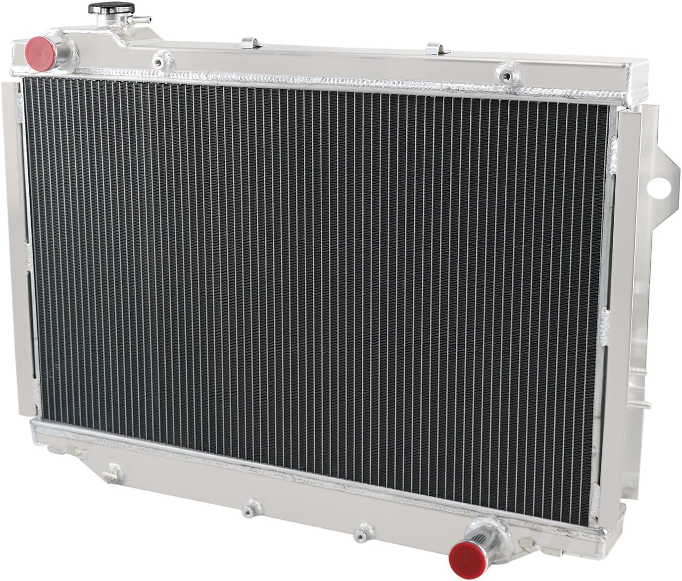 4 Row Core Aluminum Radiator for 1993-1997 Toyota Land Cruiser FJ80R FZJ80R LX450 4.2 4.5 6 Cyl 1994 1995 1996 All Aluminum Radiador for Toyota Radiators