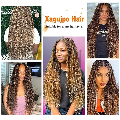 Miniatura 7 de Xagujpo #27 Onda profunda a granel 1 paquete 3.53 oz 26 pulgadas