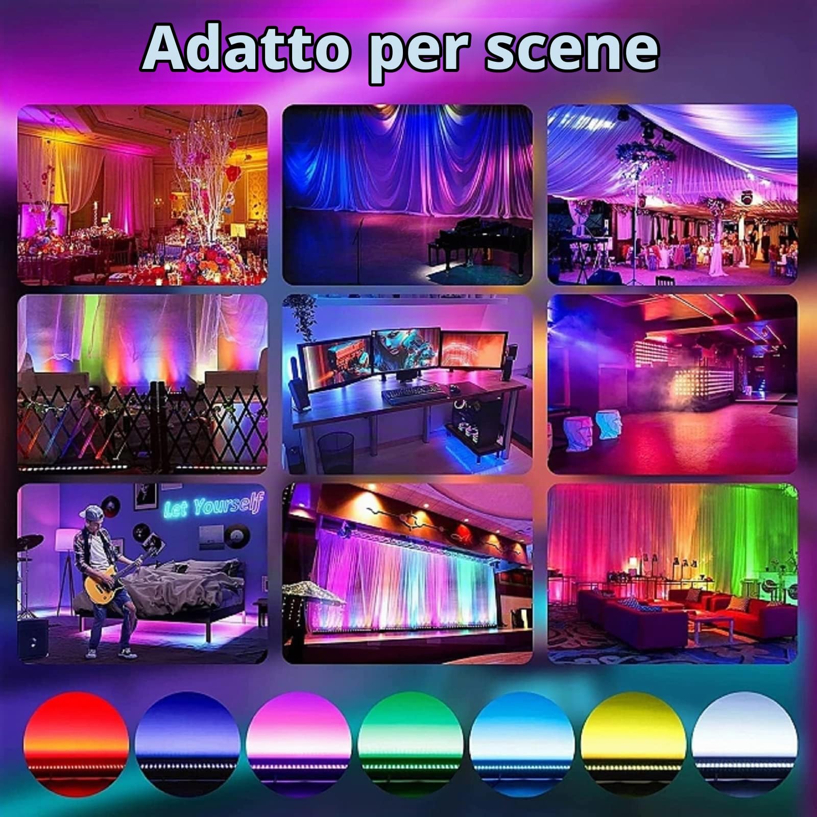 RGB Plafoniera LED Soffitto con Telecomando e APP, 30W Lampada da Soffitto con Altoparlante Bluetooth Tondo Lampadario RGB Regolabile Cambia Colore per Soggiorno Camera dei Bambini da Letto