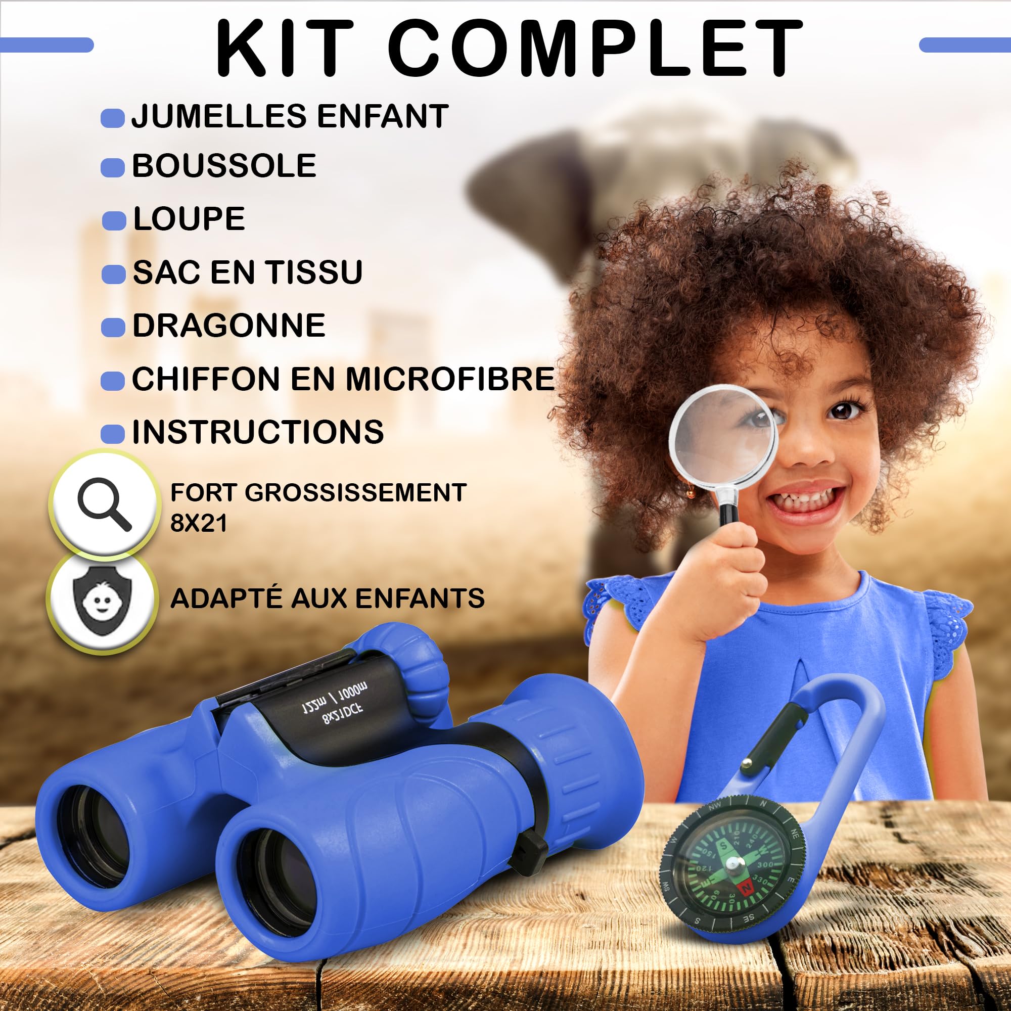 Jouet Nature 3-12 Ans Jumelles Enfants 8X21 Avec Loupe Et Boussole - Jouet Observation Nature Pour Garçons Et Filles 3-12 Ans (Vert Jouet Nature 3-12 Ans Jumelles Enfants 8X21 Avec Loupe Et Boussole - Jouet Observation Nature Pour Garçons Et Filles 3-12 Ans (Vert