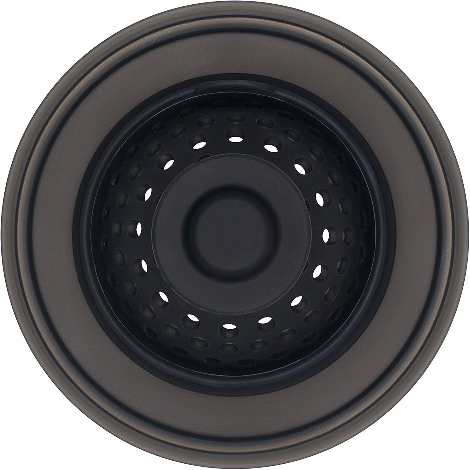 OXO Good Grips 2-in-1 Sink Strainer Stopper, Black