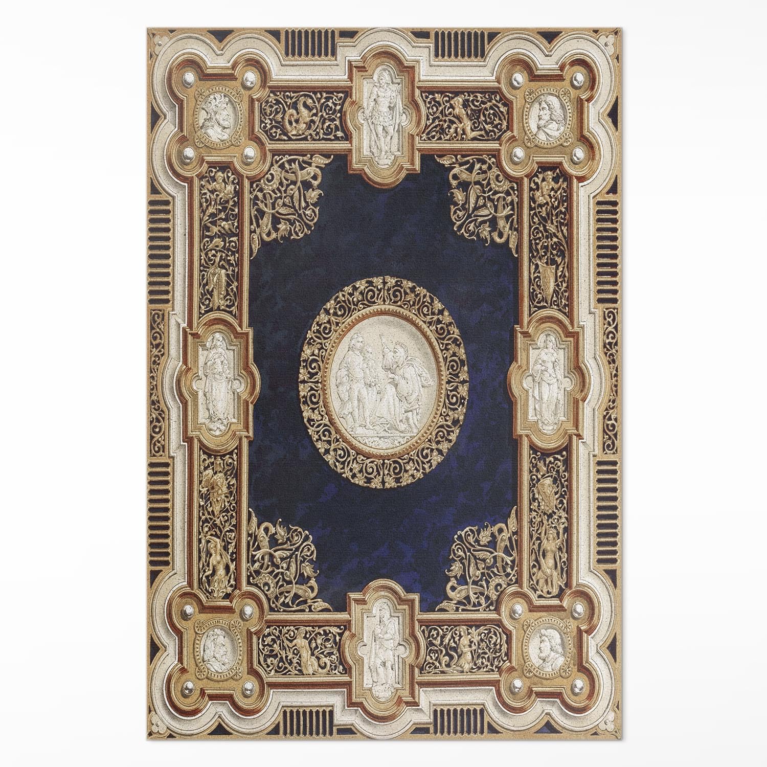 Tapis en vinyle pour cuisine et salon Floorart Design 60x90 cm déco maison