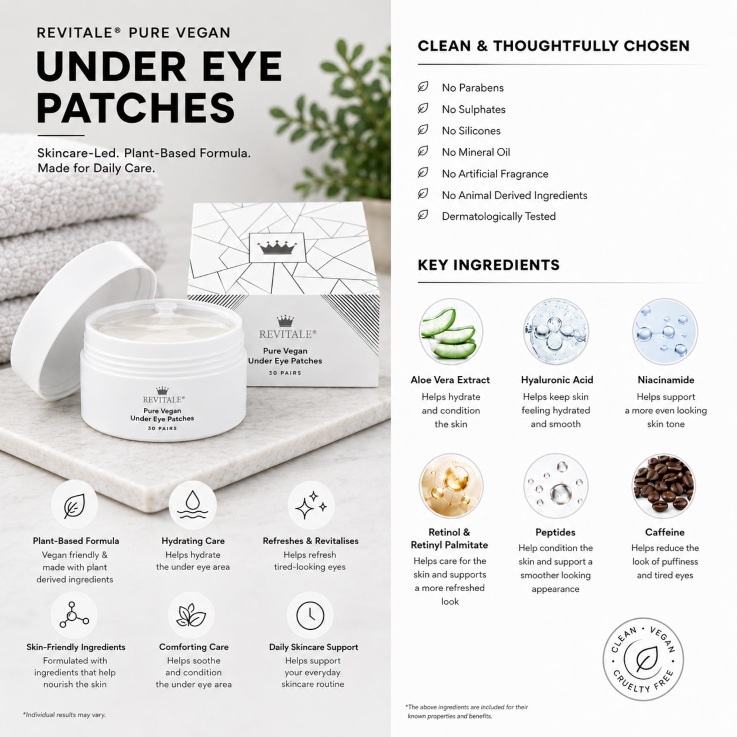 Revitale Under Eye Patchs