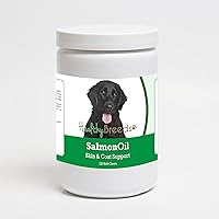 Vista 420 de Healthy Breeds Golden Retriever - Aceite de salmón masticable suave, 90