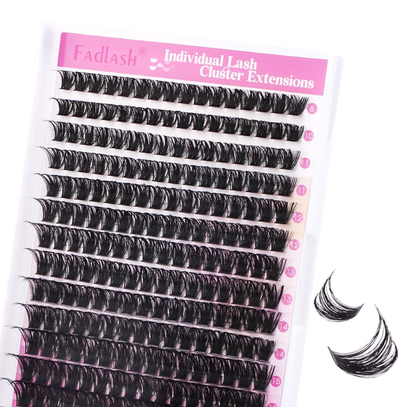 FADLASH Lash 120pcs 0.07mm D Curl 8-16mm 40D Mixed Trays Customizable DIY Eyelash Extensions for Beginners — view 41