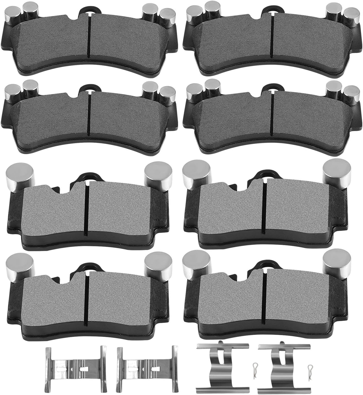SCITOO D1014 D978 Front Rear Brake Pads Sets Fit For Audi Q7 2007-2015,For Porsche Cayenne 2003-2006 2008-2010,For Volkswagen For Touareg 2004-2008