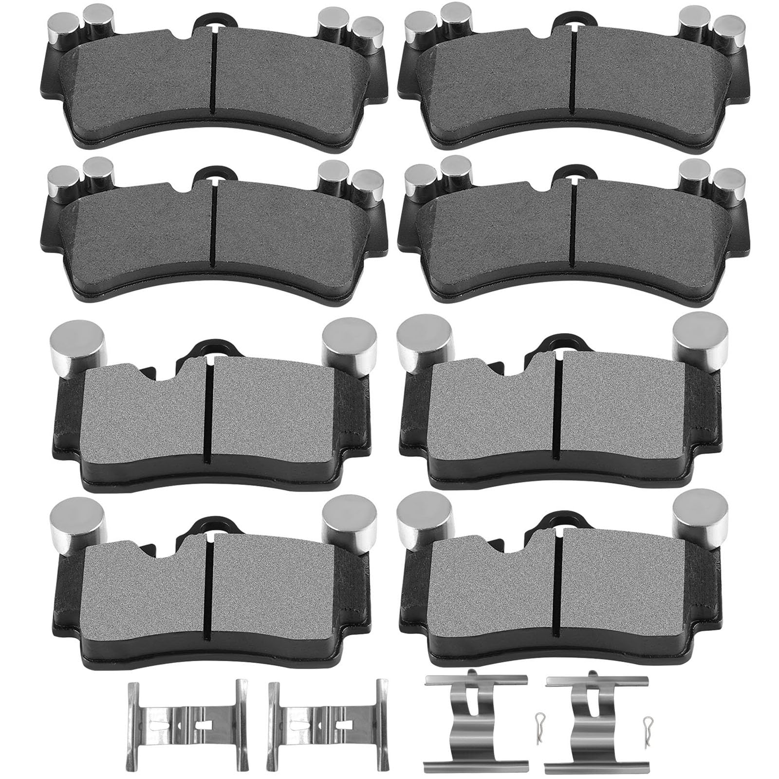 SCITOO D1014 D978 Front Rear Brake Pads Sets Fit For Audi Q7 2007-2015,For Porsche Cayenne 2003-2006 2008-2010,For Volkswagen For Touareg 2004-2008