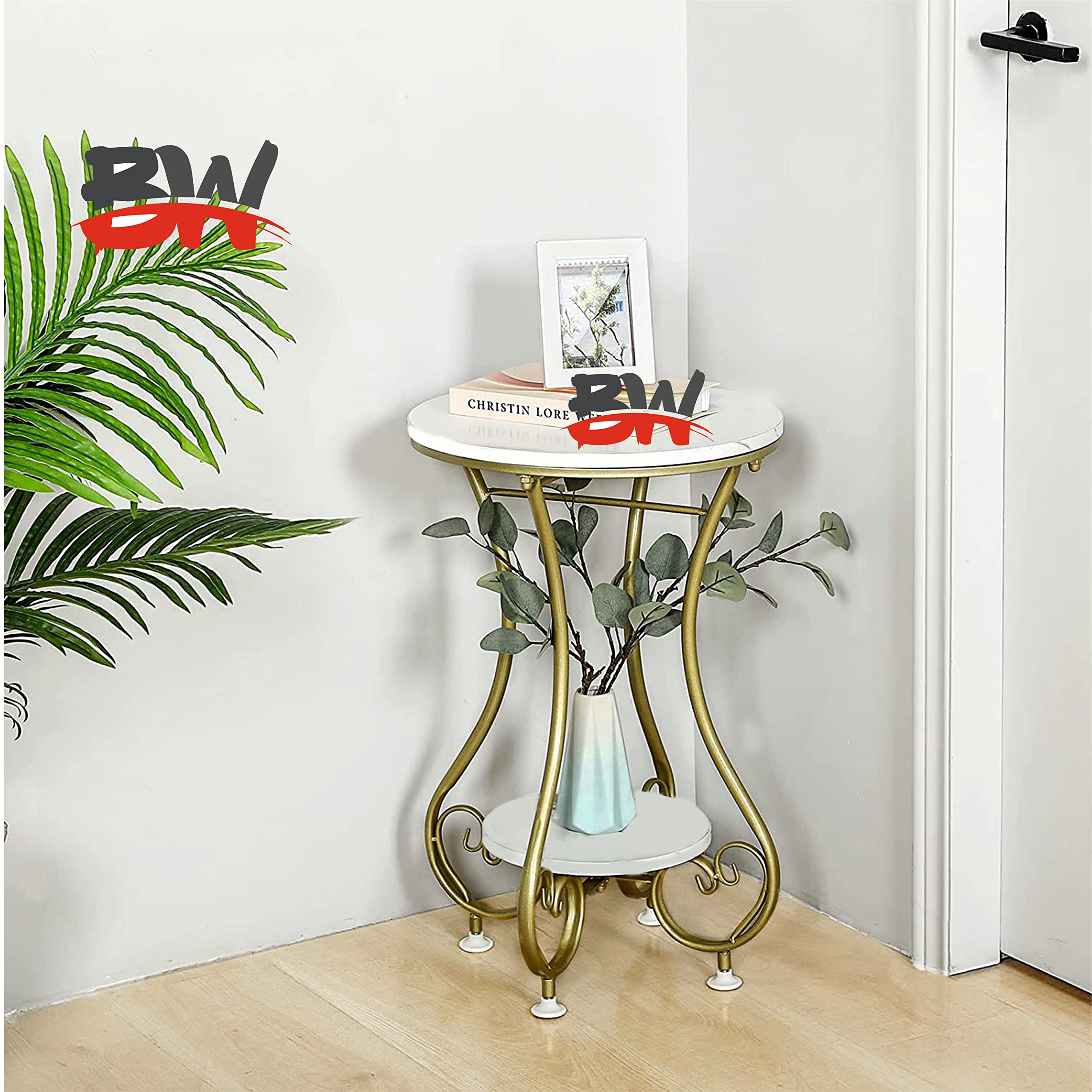 See full amazon price history chart for BULKWOOD Round Side End Table Frame Sofa Corner Table for Living Room Coffee Table Striped Top and Metal Frame Sofa Table End Table, Bedroom Simple (Gold White) BULKWOOD Round Side End Table Frame Sofa Corner Table for Living Room Coffee Table Striped Top and Metal Frame Sofa Table End Table, Bedroom Simple (Gold White) (B0BRJ6FZTC) Amazon Price History, Amazon Price Tracker