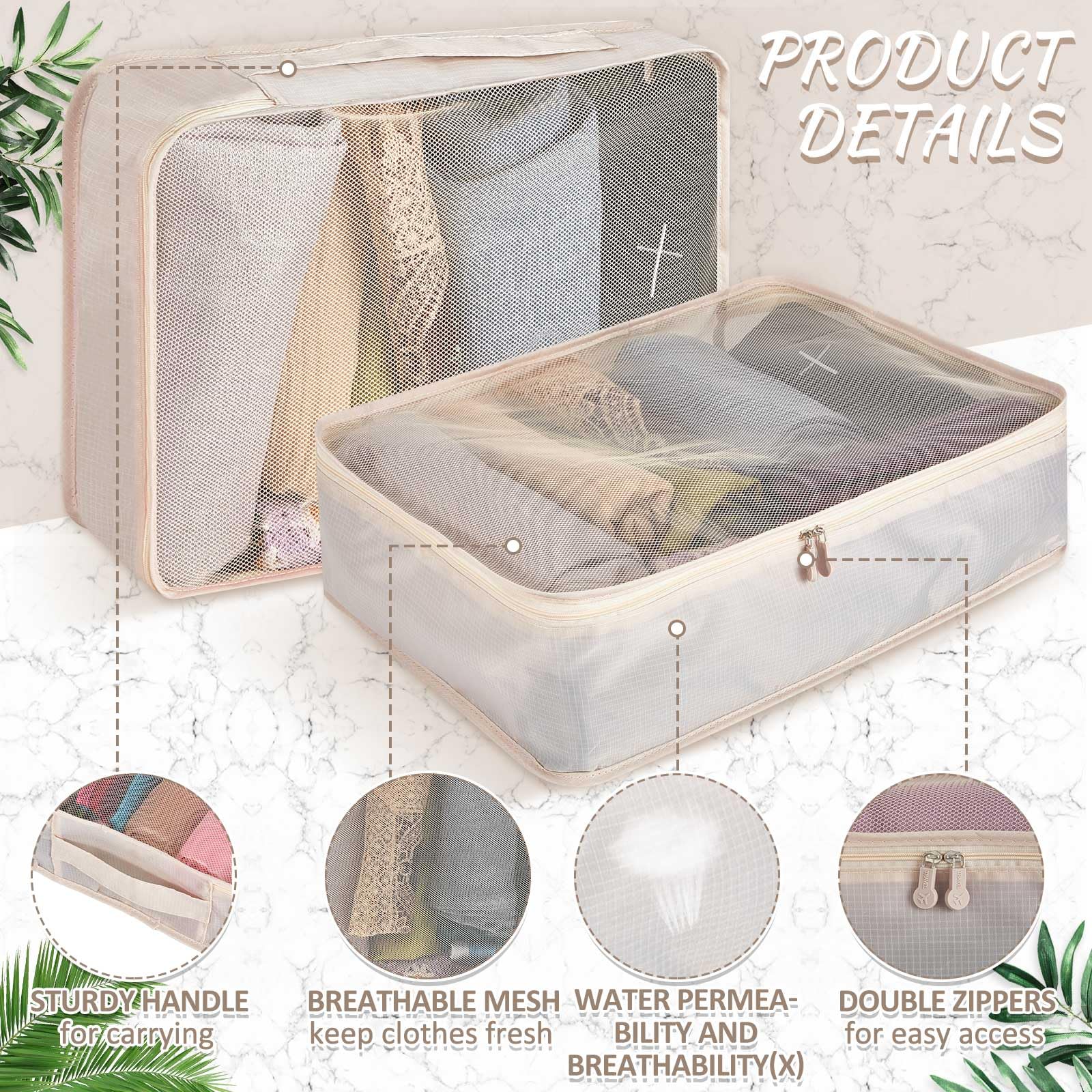 Silkfly 12 cubi da imballaggio extra large e medi per viaggi, 3 misure, organizer per bagagli, borse in rete per valigie, set per escursionismo, campeggio, zaino in spalla, accessori per vestiti