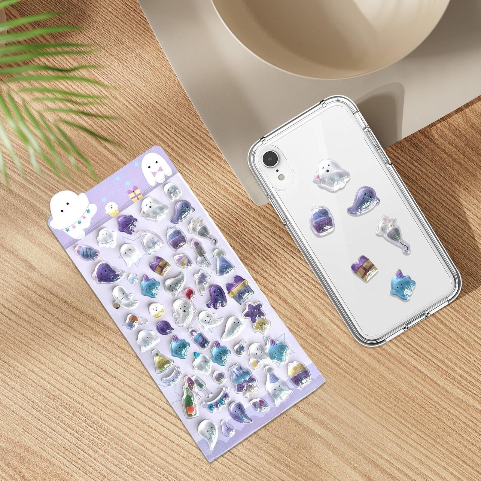 Śliczne naklejki, 4 sztuki, błyszczące naklejki dekoracyjne 3D dla dzieci, młodzieży, dorosłych, nagrody, na telefon komórkowy, samochód, notatnik, laptop, butelkę