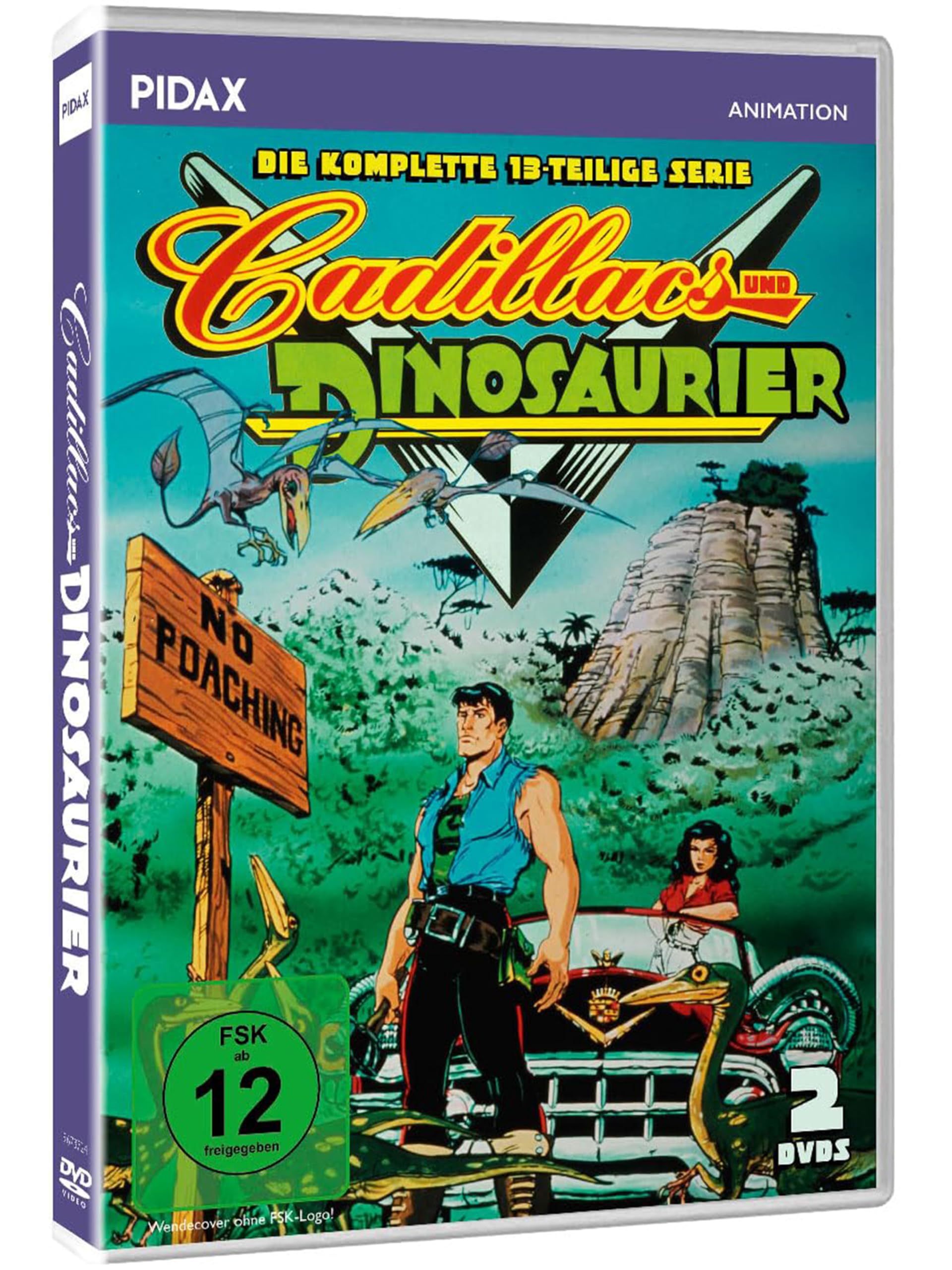 Cadillacs und Dinosaurier – Die komplette 13-teilige Serie basierend auf den Kult-Comics von Mark Schultz [2 DVDs]