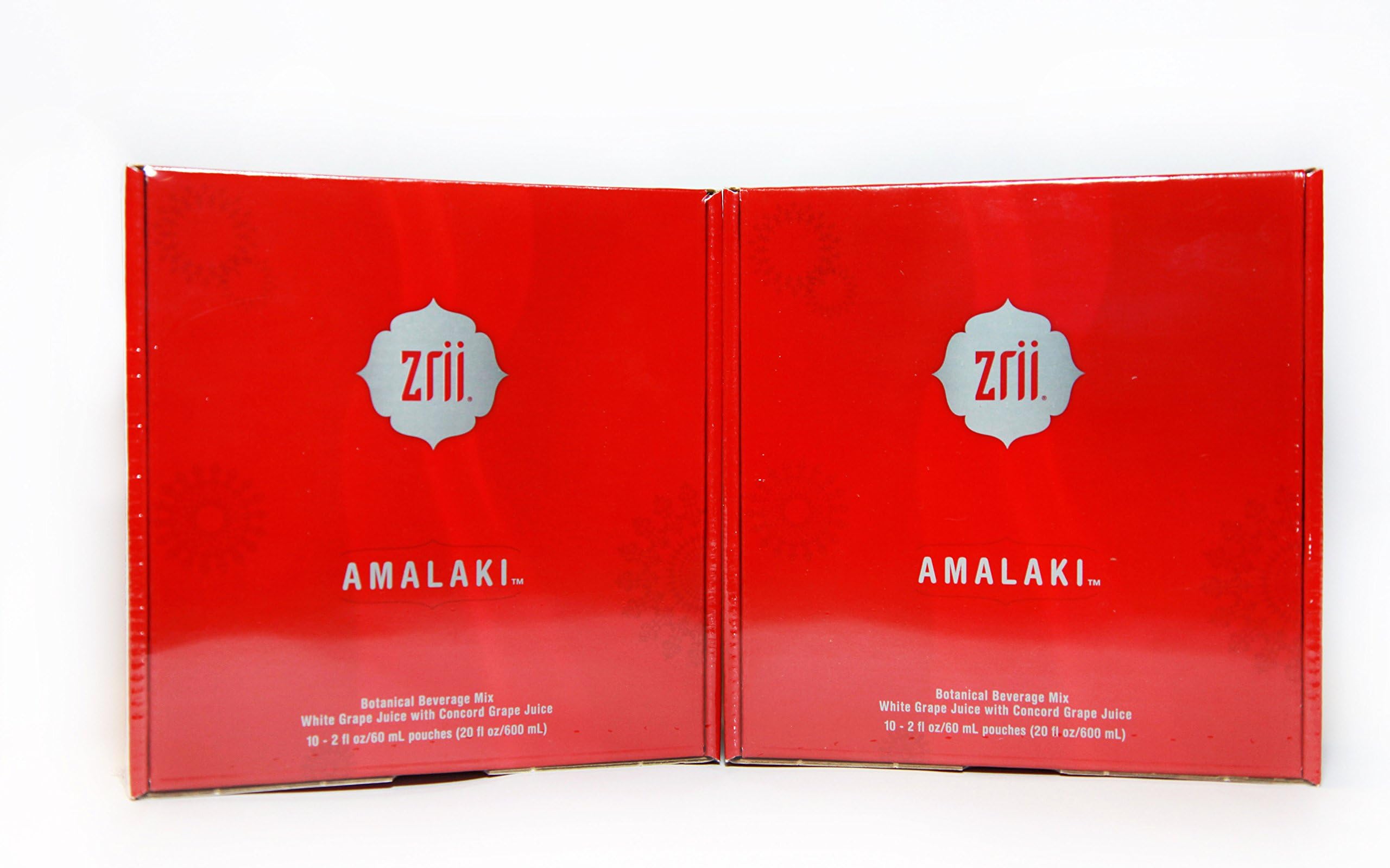 2 X Zrii The Original AMALAKI Rejuvenate Life Pack (10x 2fl oz pouches)
