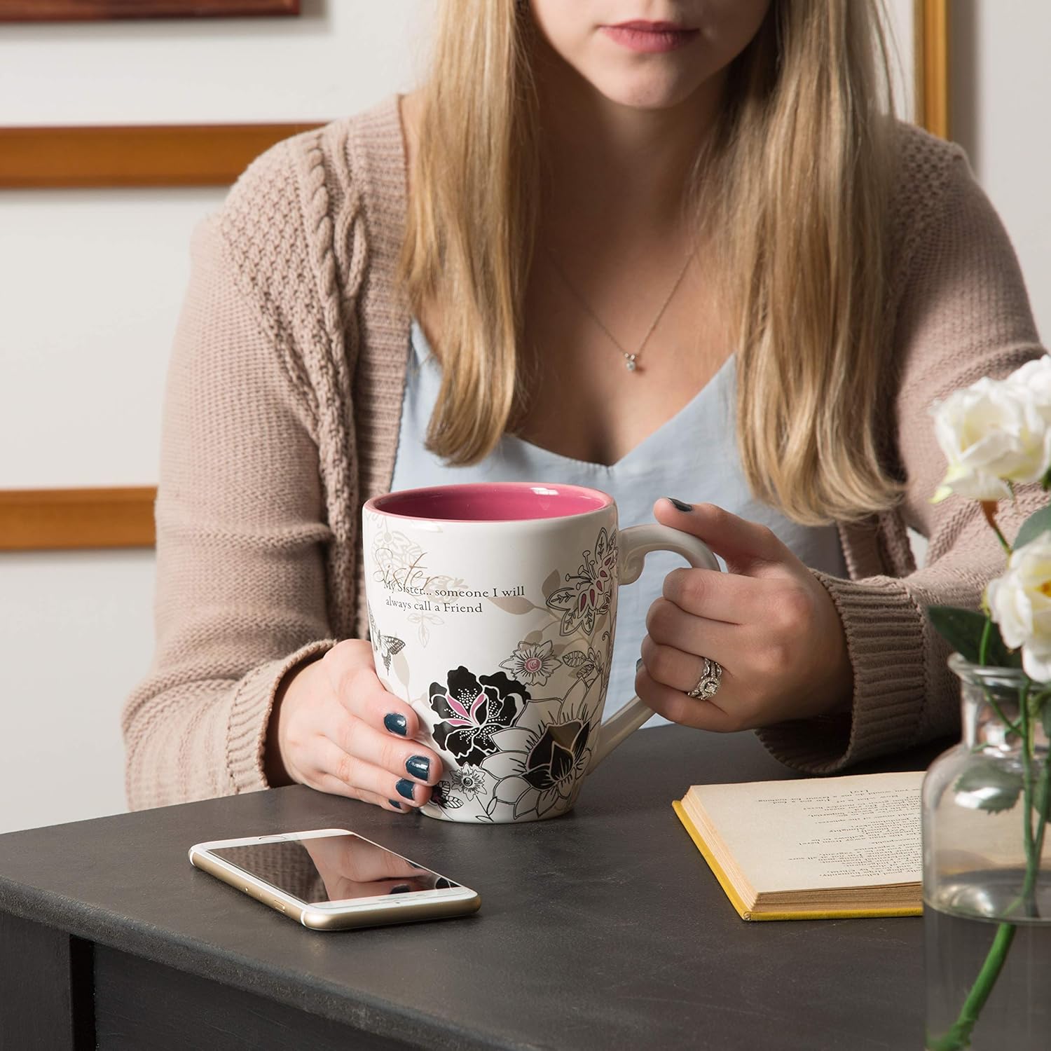 Mark My Words Sister Mug, 4-3/4-Inch, 20-Ounce Capacity - Image 5