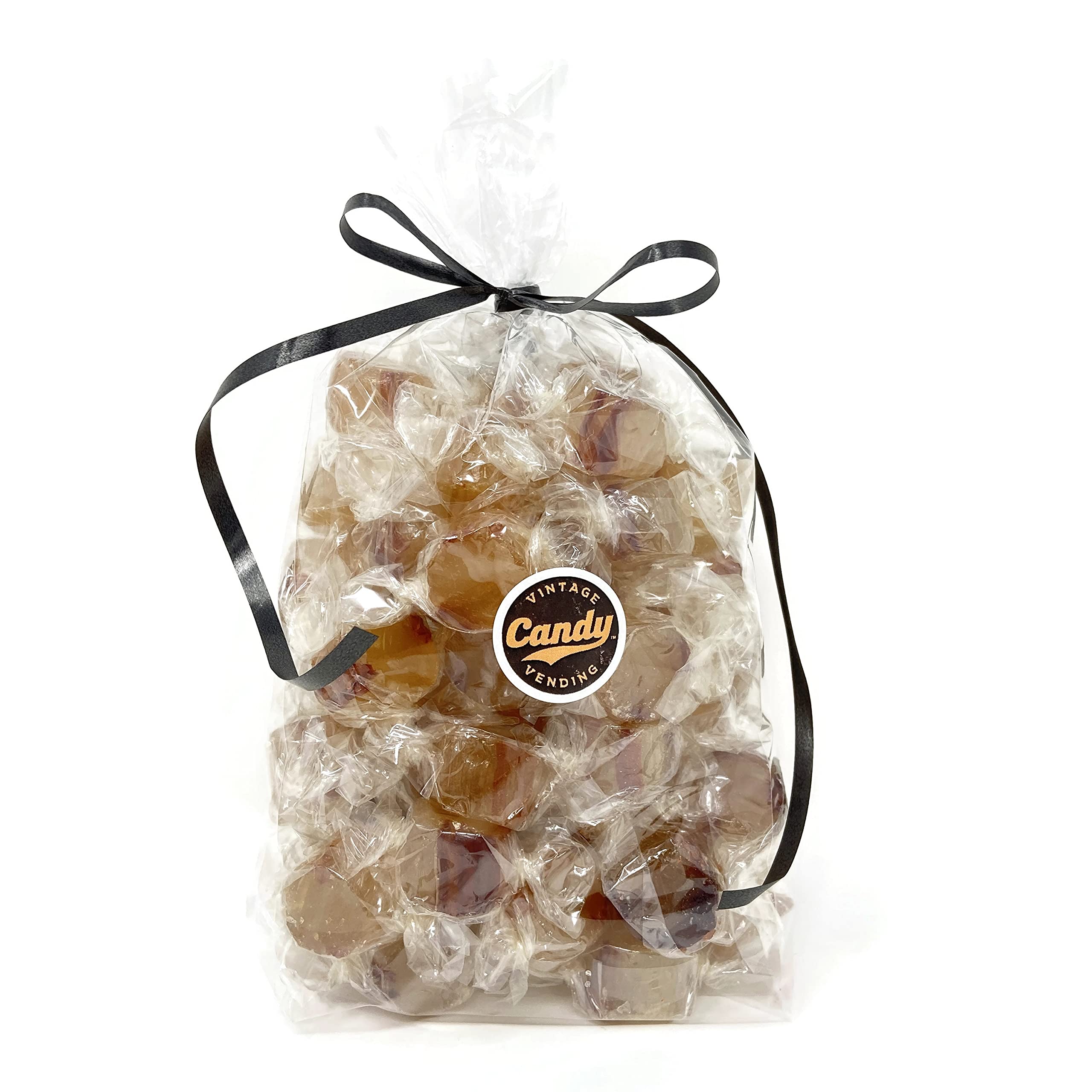 Ginger Cuts Hard Candy Individually Wrapped, Bulk Gift Bag (One pound)