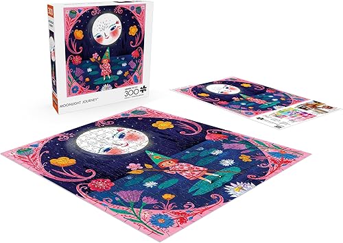 Miniatura 4 de Buffalo Games - Moonlight Journey (cuadrado) - Rompecabezas de 300 piezas grandes para adultos, rompecabezas desafiante perfecto para noches de