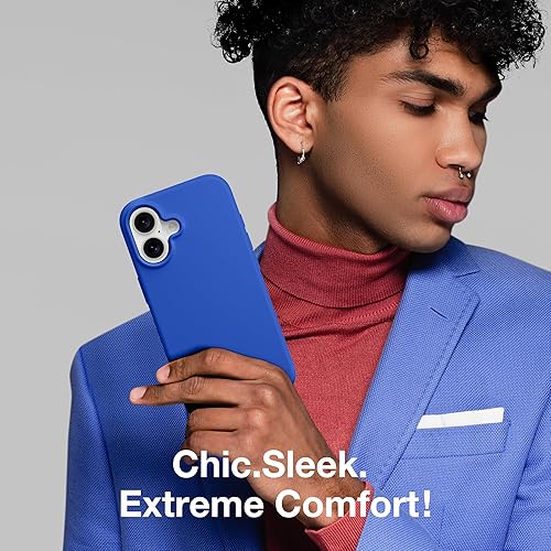 Miniatura 22 de GONEZ Funda para iPhone 14 Pro, compatible con Magsafe, con protector de pantalla + protector de lente de cámara, forro de microfibra suave