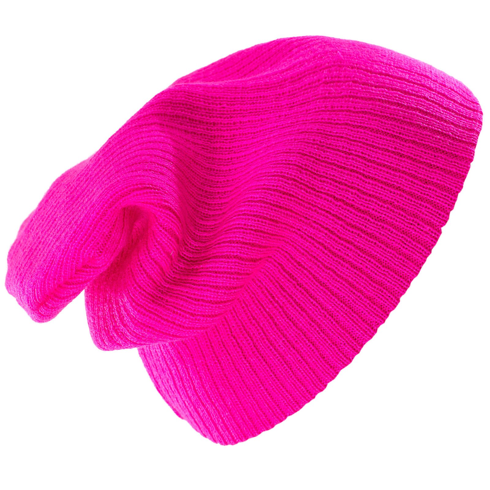 Funy Slouch Beanie Unisex Fashionable Baby Kids Girls Boys Hat London Wool Knitted Winter Warm SKI Snowboard Hats 4sold (Fuchsia)