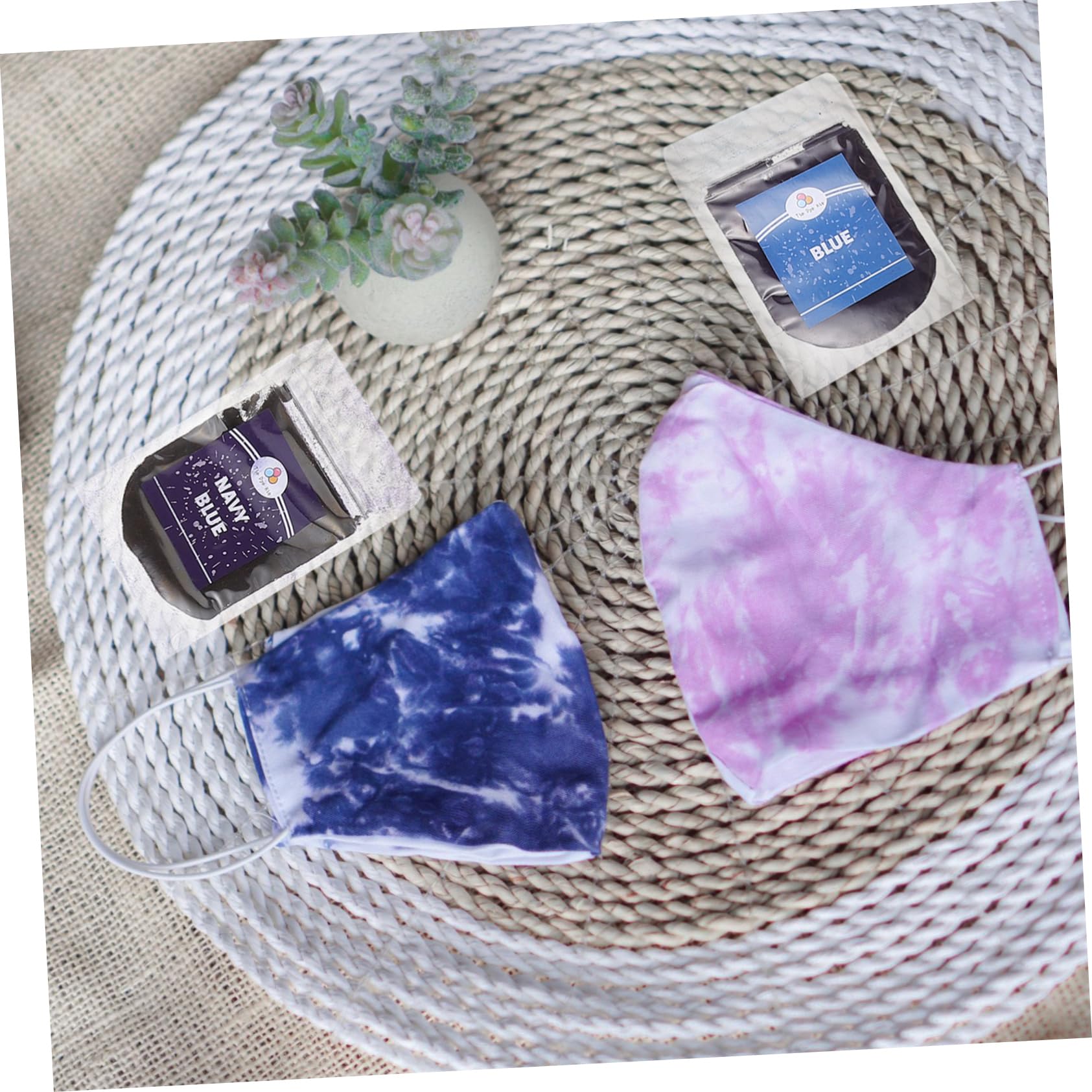 OSALADI Kit de Teñido Tie Dye de Polvo para Ropa DIY para Adultos y Proyectos Bolsa Colores Vibrantes para Manualidades