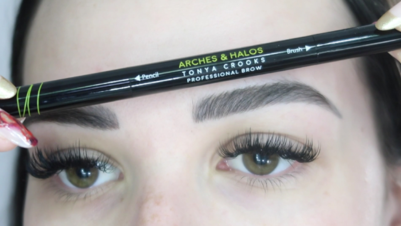 Amazon.com : Arches & Halos Angled Brow Shading Pencil - Double