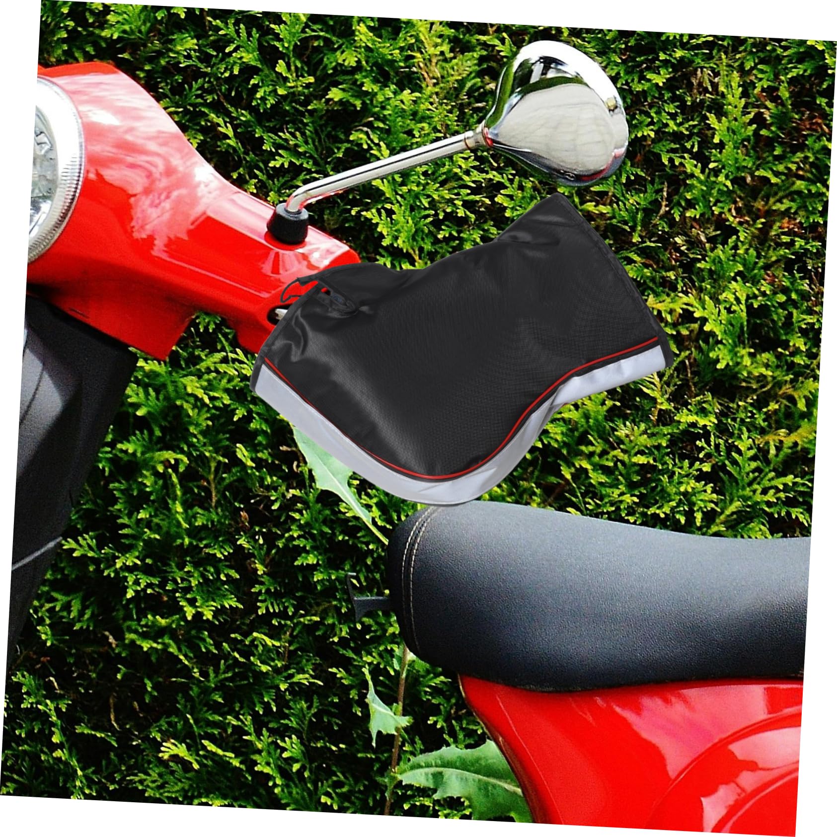 SOLUSTRE Guantes de Manillar para Moto y Bicicleta Cálidos y Reflectantes Resistentes al Viento para Invierno y Uso Clima Frío para Hombre y Mujer